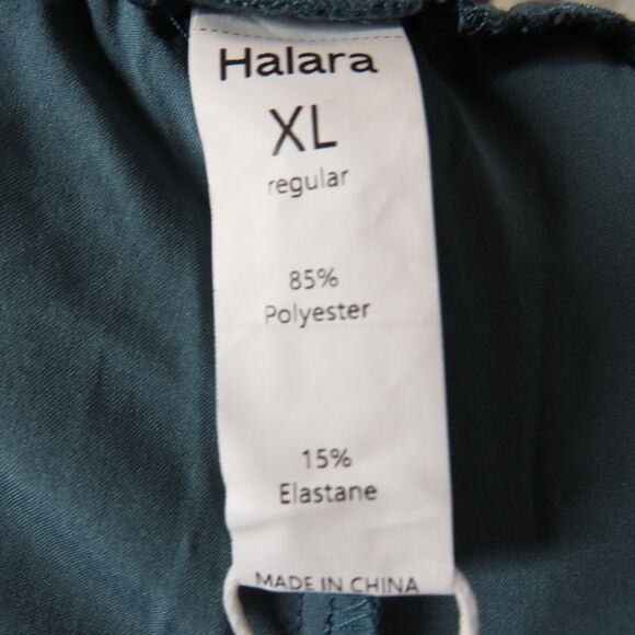 Halara Breezeful Stone Blue Flowy Wide Leg Pleated Pull On Pants Size XL - Picture 5 of 8